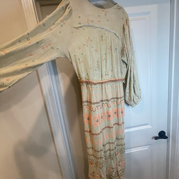 Free People Cotton Embroidered Maxi - Picture 5 of 6